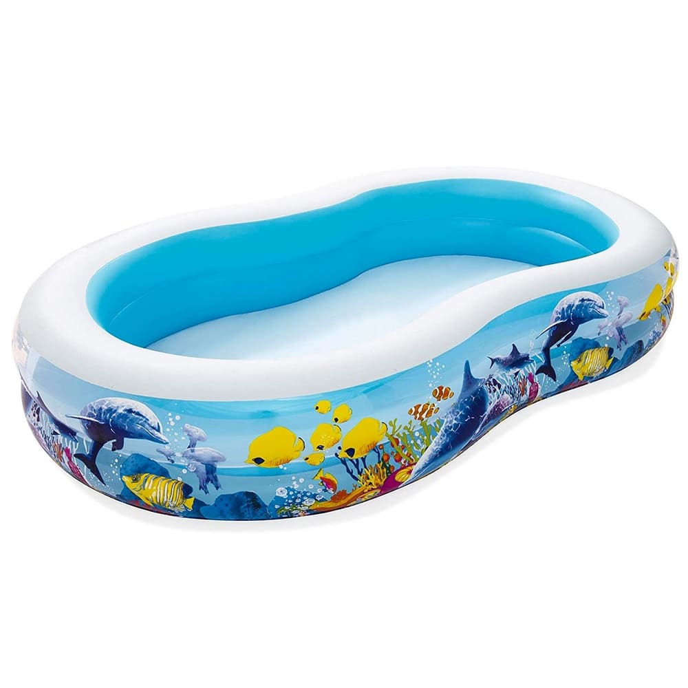 BEST WAY SWIMMING POOL L-8FT W-62" H-18"